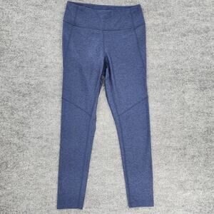 Outdoor Voices Leggings Womens Medium Blue High Rise Performance Stretch Workout